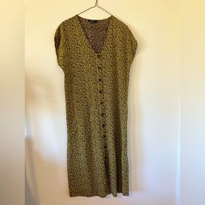 Madewell Floral Button Down Dress